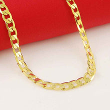 style 24k gold plated necklace men thin string bisuteria charm YHDN 96 ELY