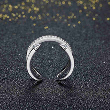 style 925 silver ring Snakeheads lines bague femme sport292 ELY