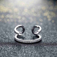 style 925 silver ring Snakeheads lines bague femme sport292 ELY