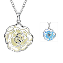 style Glowing Film necklace men Four Leaf Flower vintage necklace prices in euros3 ELY