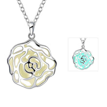 style Glowing Film necklace men Four Leaf Flower vintage necklace prices in euros3 ELY