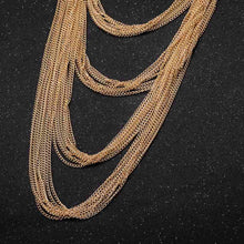 style necklace Fine connection tassel patek bijoux women332 ELY