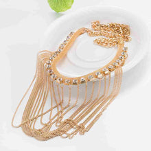 style necklace Fine connection tassel patek bijoux women332 ELY