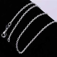 style silver chains 2M 16-24inch charms 5 ELY