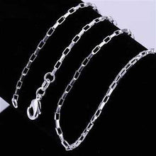 style silver chains 2M 16-24inch charms 5 ELY