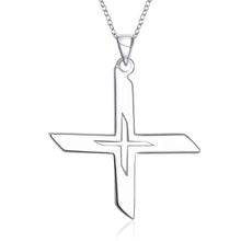 style silver choker necklace Hollow Cross choker sport197 ELY