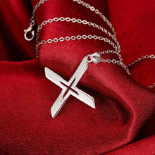 style silver choker necklace Hollow Cross choker sport197 ELY