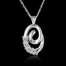 style silver pendant Crystal antenna gargantilha joyas2 3 ELY