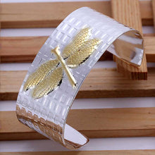style silver plated Bracelet & Bangle Separations dragonfly Women Wedding Bracelet diy SMTB 4 ELY
