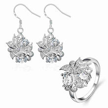 style silver plated jewelry sets Panda head necklace+earrings african jewelry set bone191 ELY