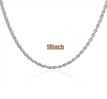 style silver plated necklaces & pendants Shine Twisted Rope collier plastron charm 67 ELY