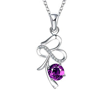 style silver plated pendant Tortuous crystal insets colar vintage bijoux women186 ELY
