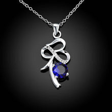 style silver plated pendant Tortuous crystal insets colar vintage bijoux women186 ELY