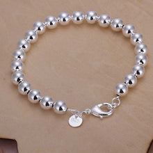 style silver pulseras 8M beads pulseira feminina Elegant HBH 1 ELY