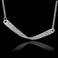 18K Gold Plating collar necklace swing Platinum plated colares jewelry display ELY