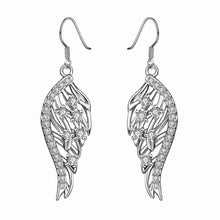 18K Gold Plating earings Peacock tail drop pendientes men jewelry ELY