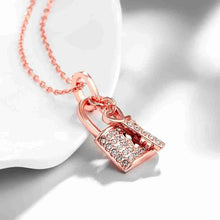 Austrian Crystal pendant necklace Key and lock patek prices in euros ELY