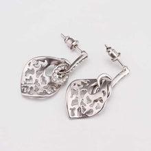 18K GP gold plated jewelry earring nickel free copper rhinestone crystal earrings SMTPE484 ELY