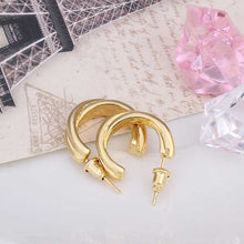 18K GP gold plated jewelry earring nickel free copper rhinestone crystal earrings SMTPE461 ELY