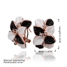 18K GP gold plated jewelry earring nickel free copper rhinestone crystal earrings SMTPE472 ELY