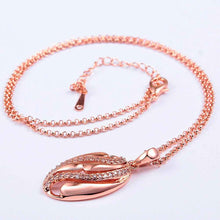 18K GP Zircon colares two line chunky necklace collares pendantsSKGN 42 ELY