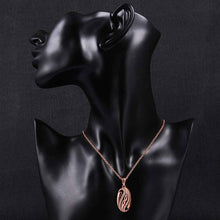 18K GP Zircon colares two line chunky necklace collares pendantsSKGN 42 ELY