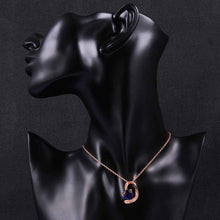 18K GP Zircon party sapphire jewelry chunky necklace collares pendantsSKGN 5 ELY