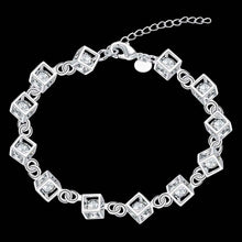 925 sterling silver jewelry bracelet fine bracelet241 ELY