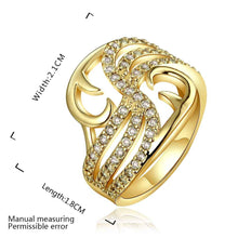 jewerly anillos 18K GP Efforts the point party wedding rings girl Jewelry Rings673 ELY