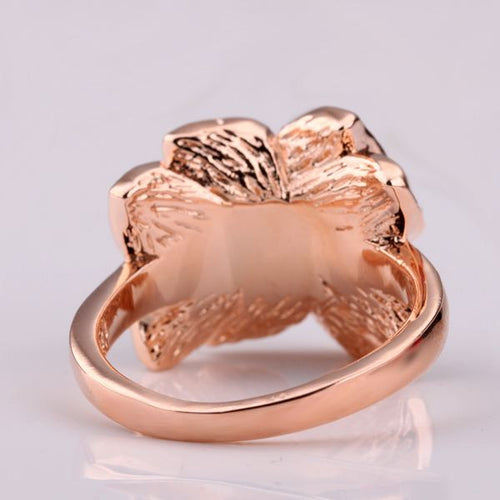 jewerly anillos 18K GP black Phnom penh party wedding rings girl Jewelry Rings123 ELY