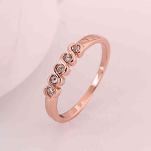 jewerly anillos 18K GP cloud rose color party wedding rings girl Jewelry Rings566 ELY
