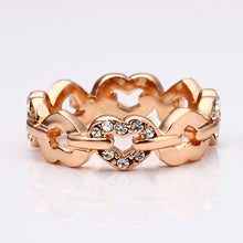 jewerly anillos 18K GP vwe party wedding rings girl Jewelry Rings 12 ELY