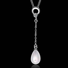 platinum plated necklaces beads zircon kp collares women necklaceNPLN 12 ELY