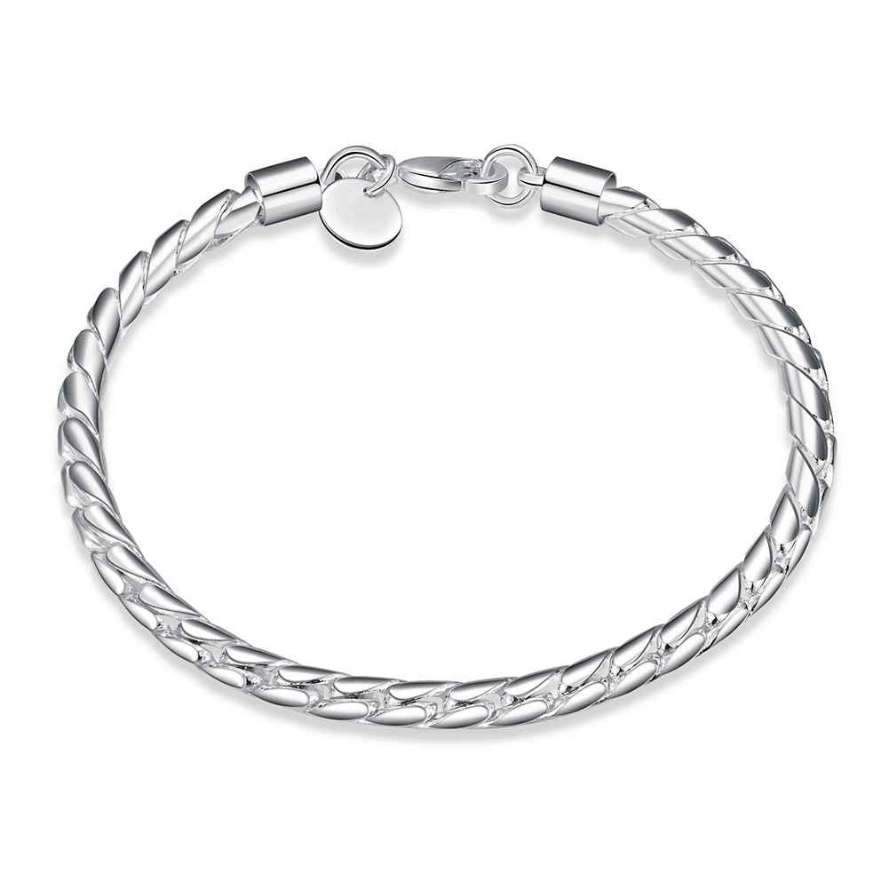 silver plated jewelry bracelet fine bracelet21 ELY