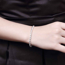silver plated jewelry bracelet fine bracelet21 ELY