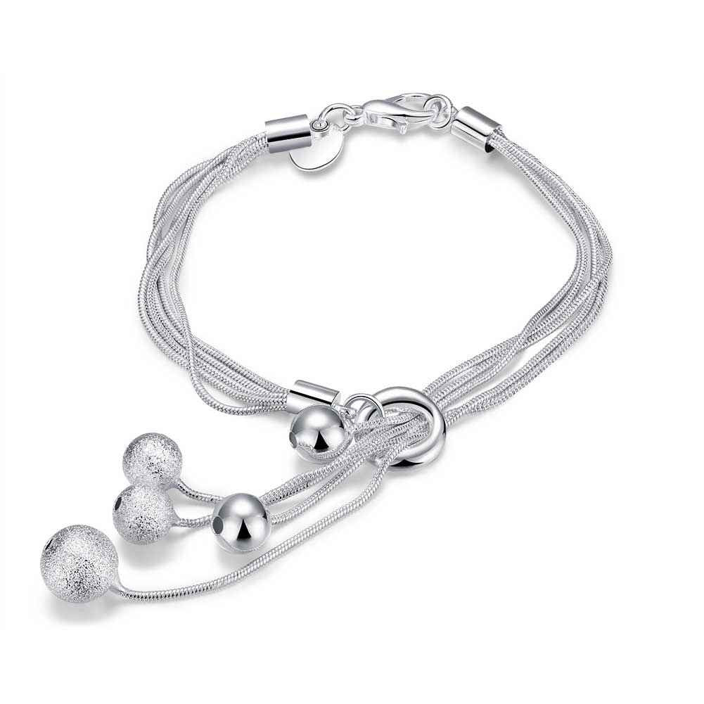 silver plated jewelry bracelet fine bracelet243 ELY