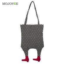 Funny Canvas Women Bag Contrast Color Stripe Shoulder Bags Handbags Women Famous Brands Bolsa Feminina Cutch Tote Bag sac a main ELY