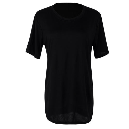 Funny Letter Print Couples Leisure Tops Sleeve O-Neck T-shirt 1STL ELY