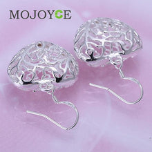 Gold Plated Hearts Earrings Wedding Dangle Earrings for Women ELY