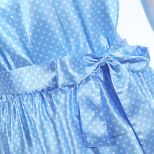 Graceful Womens Sexy Off Shoulder Long Blue Party Dresses Casual Short Sleeves Loose Full Length Princess Dress 1STL ELY