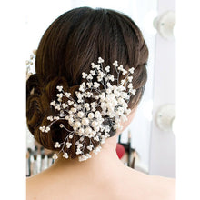 Hair Accessories Floral Wedding Pearl Crystal Bridesmaid Bridal Party Hair Comb Hairpin Hair Jewelry Hair Accessories for Women ELY