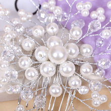 Hair Accessories Floral Wedding Pearl Crystal Bridesmaid Bridal Party Hair Comb Hairpin Hair Jewelry Hair Accessories for Women ELY