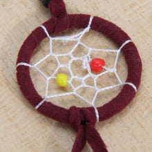 Handmade Dream Catcher Net With feathers Hanging Keychain Decoration 1STL ELY