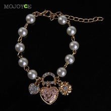 Heart D Words Gold Color Bracelet 1STL ELY