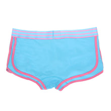 Blue Men's Sexy Boxer Shorts Thong Underwear Pouch Trunks Underpants Body Sculpting Breathable Boxer ELY