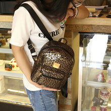 Dots Printing Women Backpack PU Travel School Bag for Teenagers Leather Backpack Women Mochila Feminina Satchel ELY