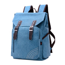 Men Backpack Large Capacity Zipper Solid Color Men's Travel Bags Canvas Bag Mochila Bolsa School Bags ELY