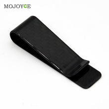 PU Carbon Fiber Money Clip Holder Men's Business Credit Card Cash Wallet Pocket Clamp Pocket Purse ELY
