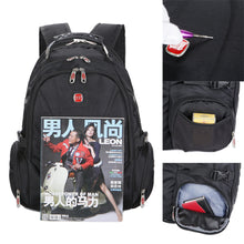 Waterproof Oxford Backpack Men Business Laptop Bag Students Large Capacity Multifunction Luggage Travel Bags ELY