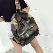 Women Backpack Camouflage Printing Canvas Backpack Daypacks Men Bag School Bags for Teenager Girls Rucksack Mochila ELY